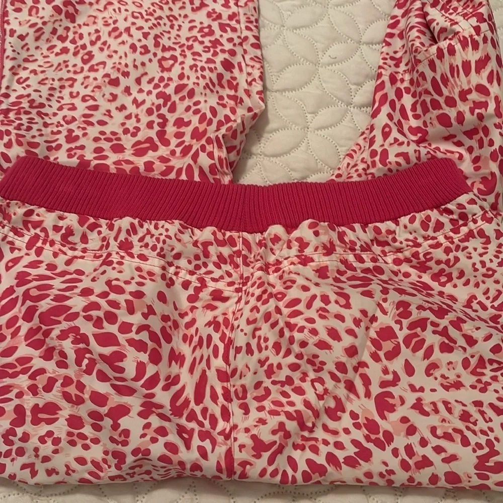 The Children’s Place Athletic Dept Authentic Sportswear Pink Chetah Winter Pants